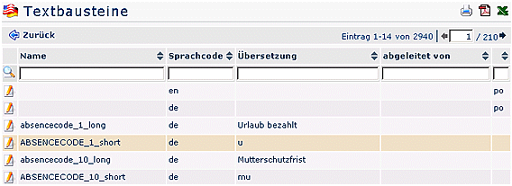 wd admin einstellungen txtbausteine